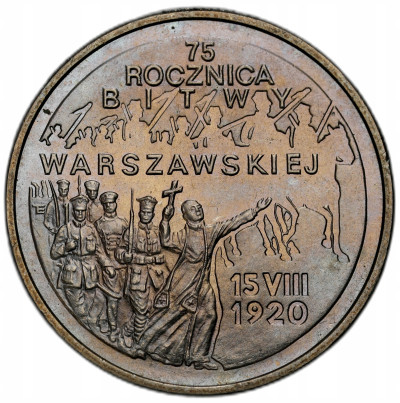 III RP. 2 złote 1995 Bitwa Warszawska – PIĘKNE