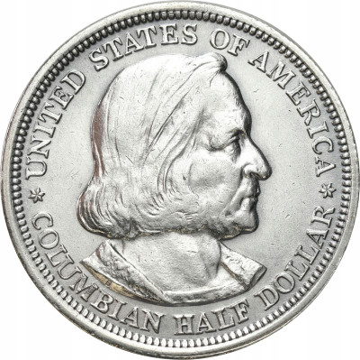 USA. 1/2 dolara 1893 Filadelfia, Columbian Exposition