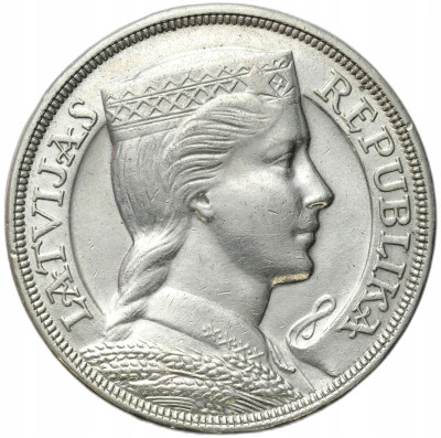 Łotwa. 5 lati 1931 – SREBRO