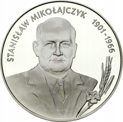 10 złotych 1996 Mikołajczyk – SREBRO