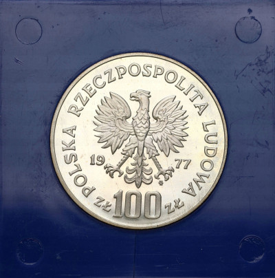 100 złotych 1977 Władysław Reymont – SREBRO