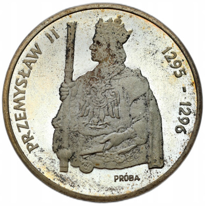 PRL. PRÓBA srebro 1.000 złotych 1985 Przemysław II