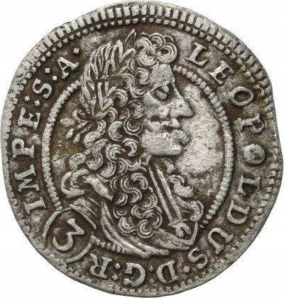 Austria, Leopold I (1657–1705), 3 krajcary 1703 GE, Praga