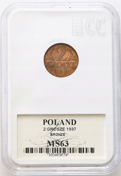 II RP. 2 grosze 1937