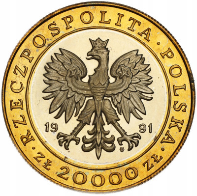 20.000 złotych 1991, 225 lat Mennicy