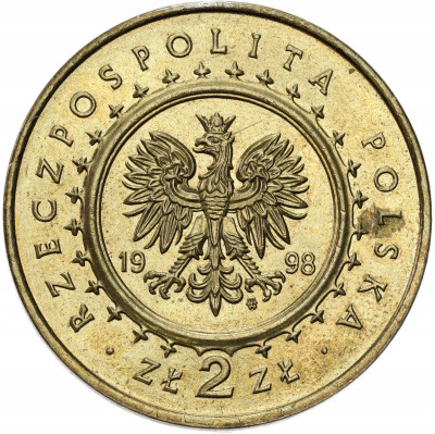 2 złote 1998 Zamek w Kórniku