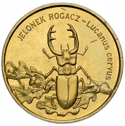 2 złote 1997 Jelonek Rogacz – RZADSZE