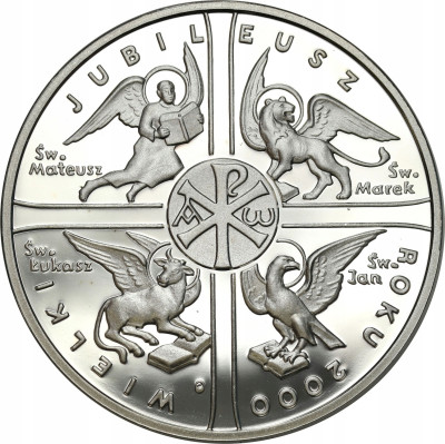 10 złotych 2000 Wielki Jubileusz – SREBRO