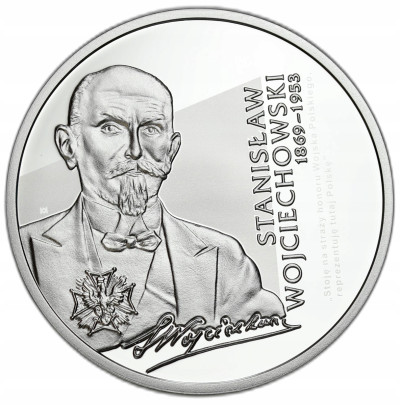 10 złotych 2023 Stanisław Wojciechowski – SREBRO