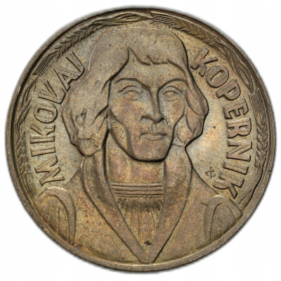 PRL. 10 złotych 1969 Kopernik – Z RULONU – RZADKIE