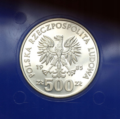 500 złotych 1985 40 lat ONZ