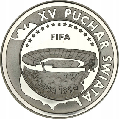 1.000 złotych 1994 Puchar Świata FIFA – SREBRO