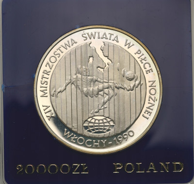 20.000 złotych 1989 Mistrzostwa Świata Włochy - SREBRO