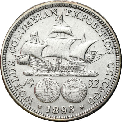 USA. 1/2 dolara 1893 Filadelfia, Columbian Exposition