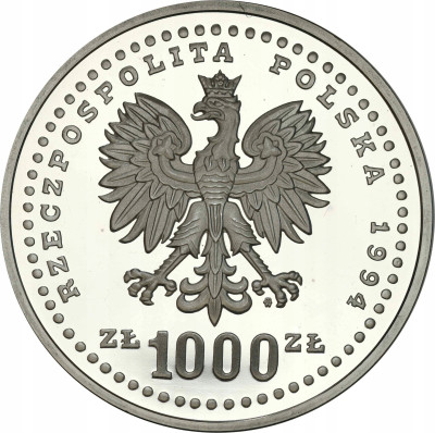 1.000 złotych 1994 Puchar Świata FIFA – SREBRO