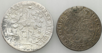 Jan II Kazimierz, Fryderyk Wilhelm. Szóstak 1667 i Ort 1684 – 2 szt