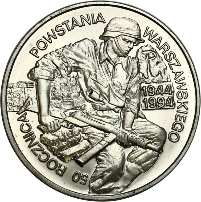 100 000 złotych 1994 Powstanie Warszawskie
