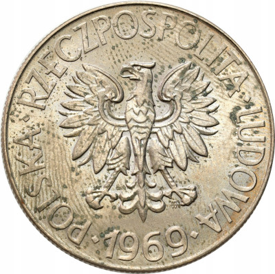 PRL. 10 złotych 1969 Kościuszko – PIĘKNY