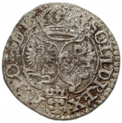 Zygmunt III Waza. Szeląg 1593, Olkusz – RZADKOŚĆ R4