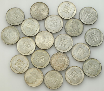 PRL. 200 i 1.000 złotych 1974-1983 SET PRL, SREBRO – 20 szt