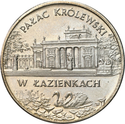 2 złote 1995 Pałac Królewski – Łazienki – PIĘKNE