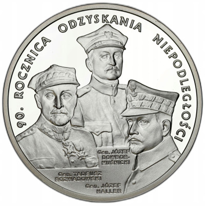 20 złotych 2008 Niepodległość – SREBRO