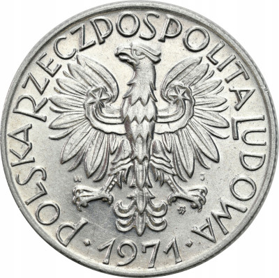 PRL. 5 złotych 1971 Rybak