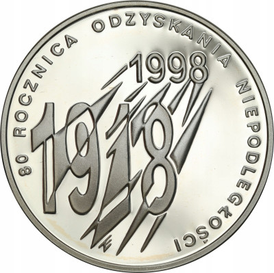 10 złotych 1998 Niepodległość – SREBRO