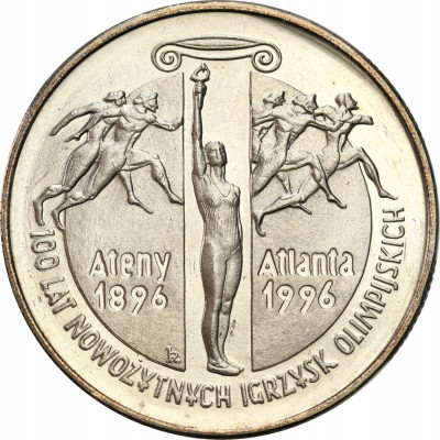 III RP. 2 złote 1995 Igrzyska Ateny Atlanta