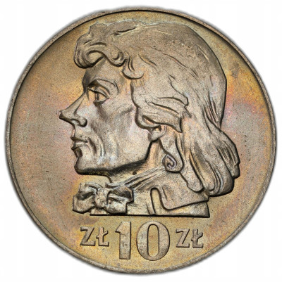 PRL. 10 złotych 1970 Kościuszko – PIĘKNY