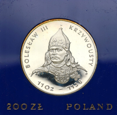 200 złotych 1982 Krzywousty – SREBRO