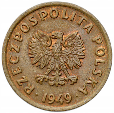 5 groszy 1949 brąz