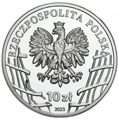 10 złotych 2023 Józef Kuraś „Ogień” - wyklęci żołnierze niezłomni – SREBRO