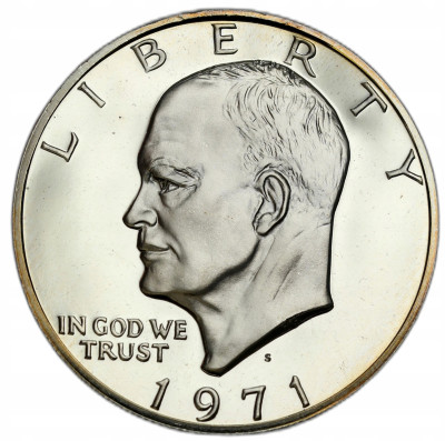 USA. 1 dolar 1971 S Eisenhower – SREBRO