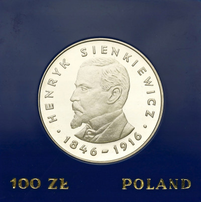 100 złotych 1977 Henryk Sienkiewicz