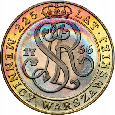 20.000 złotych 1991, 225 lat Mennicy – PIĘKNE