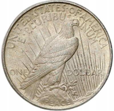USA. 1 dolar 1922 Peace – SREBRO