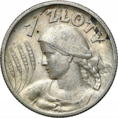 II RP. 1 złoty 1925, Londyn – SREBRO