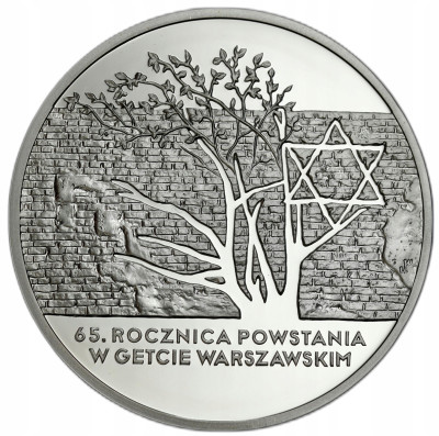 20 złotych 2008 Powstanie w Getcie Warszawskim – SREBRO