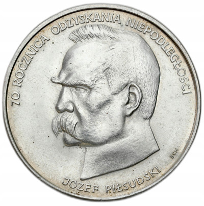 50.000 złotych 1988 Józef Piłsudski – SREBRO