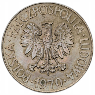 PRL. 10 złotych 1970 Kościuszko – PIĘKNY