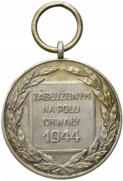 PRL. Medal 1944 Zasłużonym na Polu Chwały - SREBRO