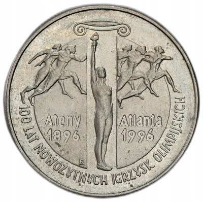 III RP. 2 złote 1995 Igrzyska Ateny Atlanta
