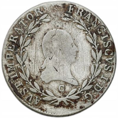 Austria. 20 krajcarów 1814 C, Praga