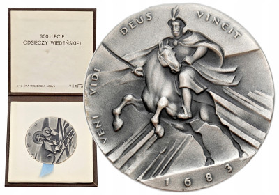 Polska. Medal 1983 – 300-lecie Odsieczy Wiedeńskiej – SREBRO