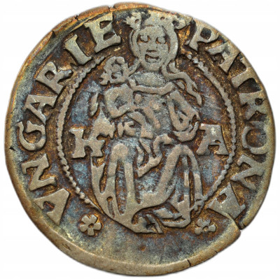 Węgry. Ludwik II Jagiellończyk (1516–1526). Denar 1526 K-A, Kremnica