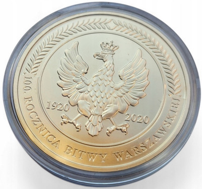 Medal Bitwa Warszawska 1920 rocznica cudu nad Wisłą
