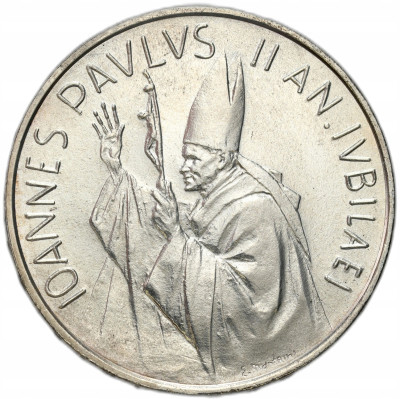 Watykan. Jan Paweł II. 1.000 lirów 1983, Rok Święty – SREBRO