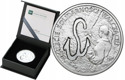 10 złotych 2017, 35-lecie Solidarności Walczącej – SREBRO