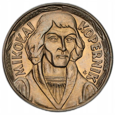 PRL. 10 złotych 1967 Kopernik – Z RULONU – RZADKIE